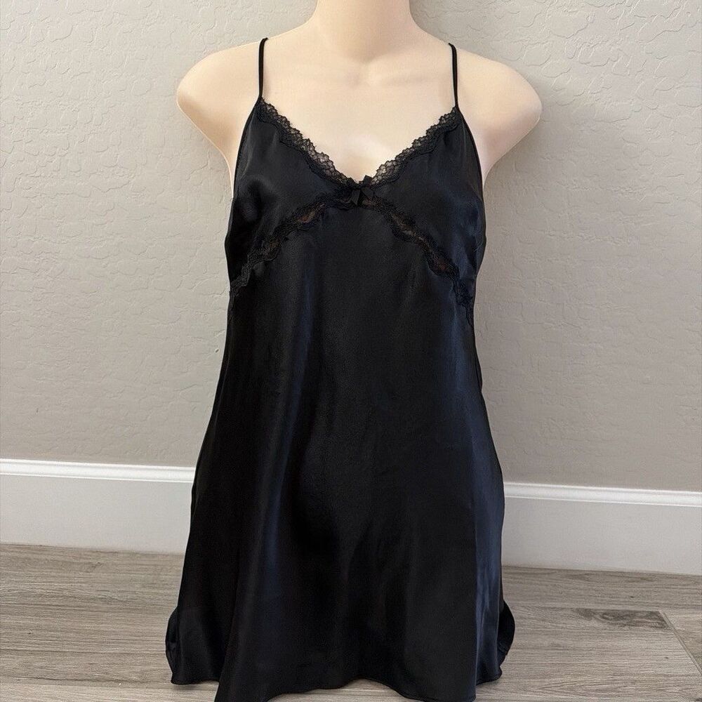 Victoria’s Secret Black Nightgown Chemise